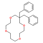 1,4,8,11-Tetraoxacyclotetradecane,6,6-bis(phenylmethyl)-