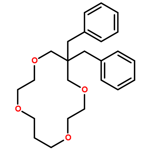 1,4,8,11-Tetraoxacyclotetradecane,6,6-bis(phenylmethyl)-