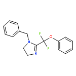 1-Benzyl-2-[difluoro(phenoxy)methyl]-4,5-dihydro-1H-imidazole