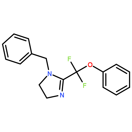 1-Benzyl-2-[difluoro(phenoxy)methyl]-4,5-dihydro-1H-imidazole