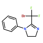 2-(Bromodifluoromethyl)-1-phenyl-4,5-dihydro-1H-imidazole