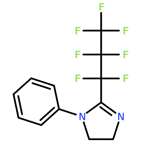 2-(Perfluoropropyl)-1-phenyl-4,5-dihydro-1H-imidazole