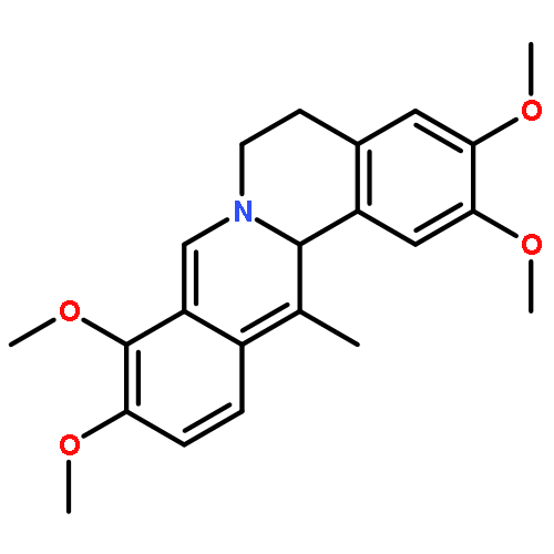 2,3,9,10-tetramethoxy-13-methyl-5,13a-dihydro-6H-isoquino[3,2-a]isoquinoline