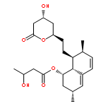 Butanoic acid,3-hydroxy-,(1S,3R,7S,8S,8aR)-1,2,3,7,8,8a-hexahydro-3,7-dimethyl-8-[2-[(2R,4R)-tetrahydro-4-hydroxy-6-oxo-2H-pyran-2-yl]ethyl]-1-naphthalenylester