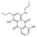 9,10-Anthracenedione, 1,5-dihydroxy-2-propyl-4-(propylamino)-