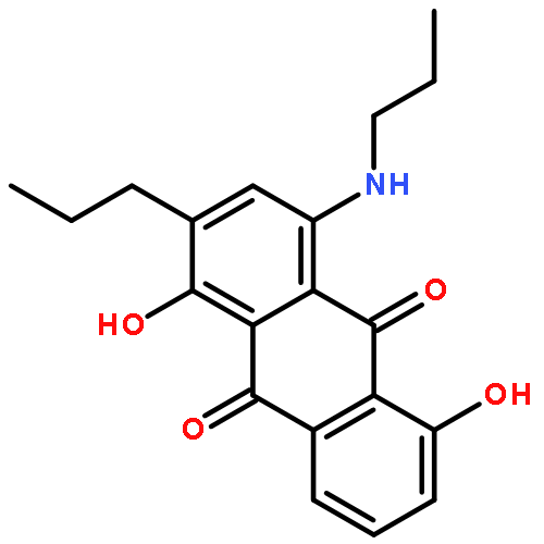 9,10-Anthracenedione, 1,5-dihydroxy-2-propyl-4-(propylamino)-