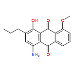 9,10-Anthracenedione, 4-amino-1-hydroxy-8-methoxy-2-propyl-