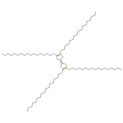 1,3-Dithiole, 2-[4,5-bis(hexadecylthio)-1,3-dithiol-2-ylidene]-4,5-bis(hexadecylthio)-