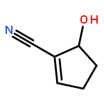 1-Cyclopentene-1-carbonitrile, 5-hydroxy-