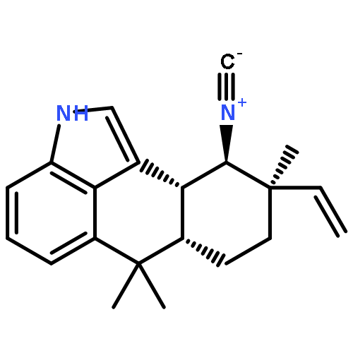 Naphth[1,2,3-cd]indole,9-ethenyl-2,6,6a,7,8,9,10,10a-octahydro-10-isocyano-6,6,9-trimethyl-,(6aS,9R,10R,10aR)-