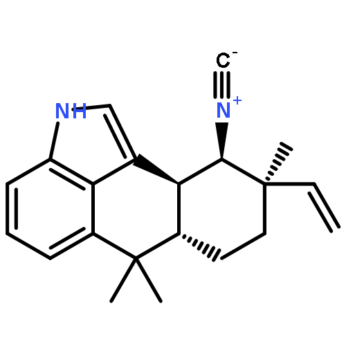 Naphth[1,2,3-cd]indole,9-ethenyl-2,6,6a,7,8,9,10,10a-octahydro-10-isocyano-6,6,9-trimethyl-,(6aS,9R,10R,10aS)-