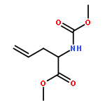 4-Pentenoic acid, 2-[(methoxycarbonyl)amino]-, methyl ester, (±)-