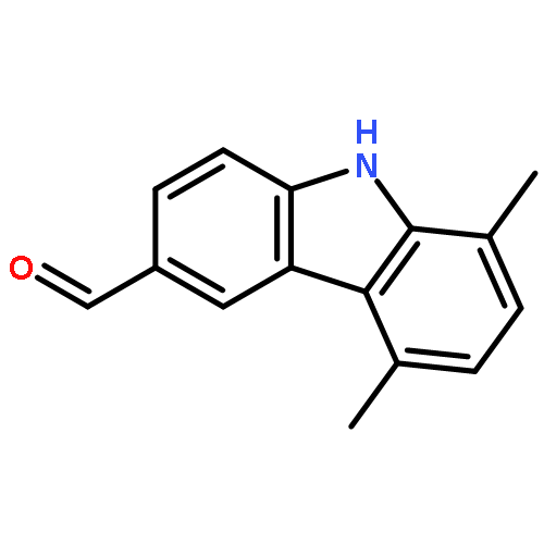 9H-Carbazole-3-carboxaldehyde, 5,8-dimethyl-