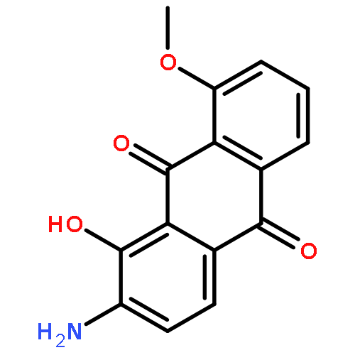 9,10-Anthracenedione, 2-amino-1-hydroxy-8-methoxy-