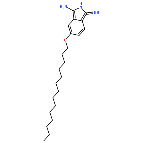 1H-Isoindol-3-amine, 1-imino-5-(tetradecyloxy)-