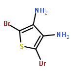 3,4-Thiophenediamine, 2,5-dibromo-