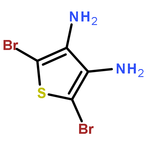 3,4-Thiophenediamine, 2,5-dibromo-