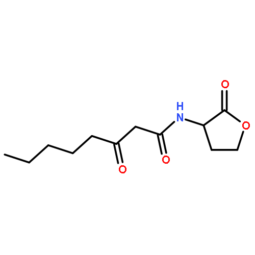 Octanamide,3-oxo-N-(tetrahydro-2-oxo-3-furanyl)-