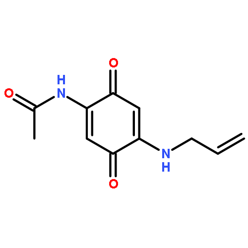 Acetamide, N-[3,6-dioxo-4-(2-propenylamino)-1,4-cyclohexadien-1-yl]-