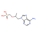 Phosphonic acid,P-[[2-(6-amino-9H-purin-9-yl)-1-methylethoxy]methyl]-