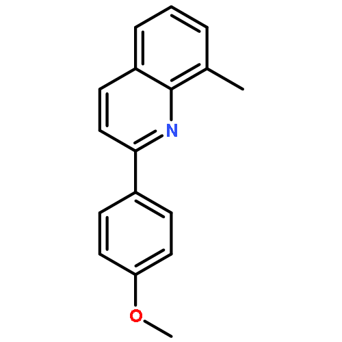 Quinoline, 2-(4-methoxyphenyl)-8-methyl-