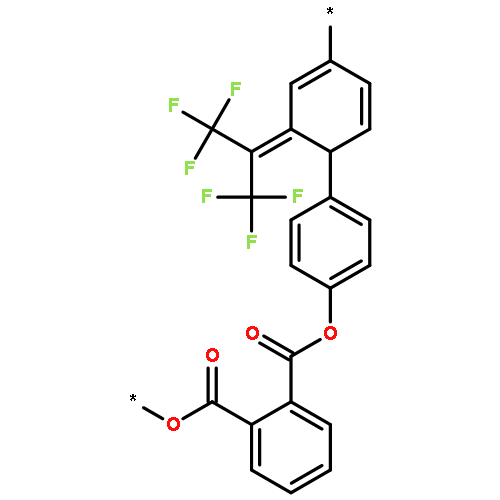 POLY[OXYCARBONYLPHENYLENECARBONYLOXY-1,4-PHENYLENE[2,2,2-TRIFLUORO-1-(TRIFLUOROMETHYL)ETHYLIDENE]-1,4-PHENYLENE]