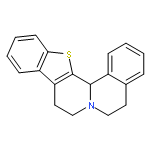 6H-Benzo[a][1]benzothieno[3,2-h]quinolizine, 5,8,9,14b-tetrahydro-