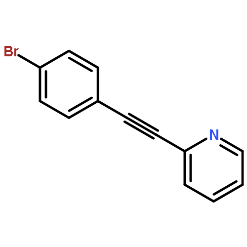 2-[2-(4-bromophenyl)ethynyl]pyridine