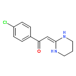 1-(4-chlorophenyl)-2-(1,3-diazinan-2-ylidene)ethanone