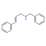Benzenemethanamine, N-(3-phenyl-2-propenyl)-
