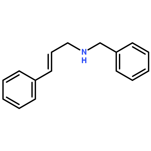 Benzenemethanamine, N-(3-phenyl-2-propenyl)-