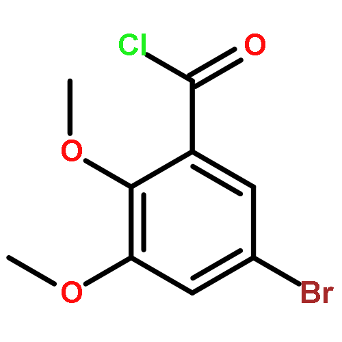 Benzoyl chloride, 5-bromo-2,3-dimethoxy-