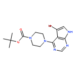 4-(4-Boc-1-piperazinyl)-5-bromo-7H-pyrrolo[2,3-d]pyrimidine