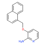 2-Pyridinamine, 3-(1-naphthalenylmethoxy)-