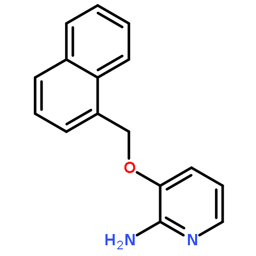 2-Pyridinamine, 3-(1-naphthalenylmethoxy)-