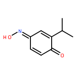 2,5-Cyclohexadiene-1,4-dione,2-(1-methylethyl)-,4-oxime(9CI)