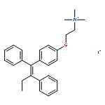 Ethanaminium,2-[4-[(1Z)-1,2-diphenyl-1-buten-1-yl]phenoxy]-N,N,N-trimethyl-, iodide (1:1)