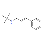 2-PROPEN-1-AMINE, N-(1,1-DIMETHYLETHYL)-3-PHENYL-, (E)-