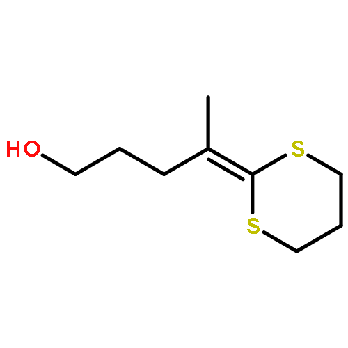 4-(1,3-dithian-2-ylidene)pentan-1-ol