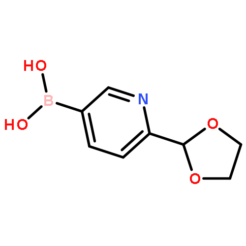 (6-(1,3-Dioxolan-2-yl)pyridin-3-yl)boronic acid