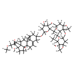 (3beta,14beta,17beta)-3,14,17-trihydroxy-21-methoxypregn-5-en-20-one-3-O-beta-oleandropyranosyl-(1->4)-O-beta-cymaropyranosyl-(1->4)-O-beta-digitoxopyranoside