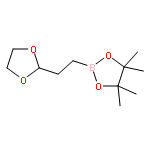 2-(2-(1,3-Dioxolan-2-yl)ethyl)-4,4,5,5-tetramethyl-1,3,2-dioxaborolane