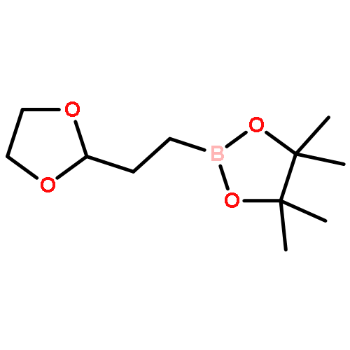 2-(2-(1,3-Dioxolan-2-yl)ethyl)-4,4,5,5-tetramethyl-1,3,2-dioxaborolane