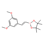 (E)-2-(3,5-Dimethoxystyryl)-4,4,5,5-tetramethyl-1,3,2-dioxaborolane