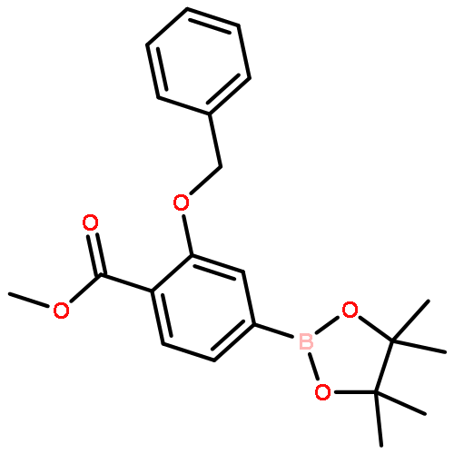 Methyl 2-(benzyloxy)-4-(4,4,5,5-tetramethyl-1,3,2-dioxaborolan-2-yl)benzoate