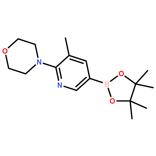 4-(3-Methyl-5-(4,4,5,5-tetramethyl-1,3,2-dioxaborolan-2-yl)pyridin-2-yl)morpholine