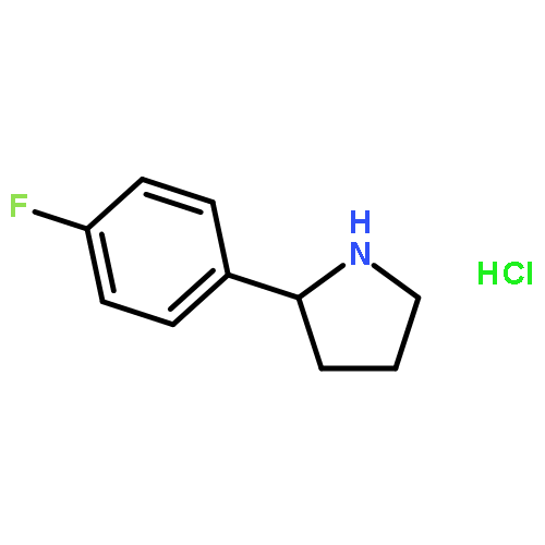 (S)-2-(4-Fluorophenyl)pyrrolidine hydrochloride