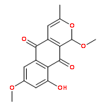 9-hydroxy-1,7-dimethoxy-3-methyl-1H-benzo[g]isochromene-5,10-dione