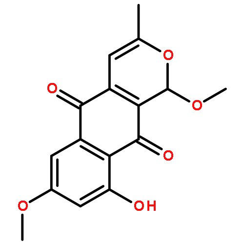 9-hydroxy-1,7-dimethoxy-3-methyl-1H-benzo[g]isochromene-5,10-dione