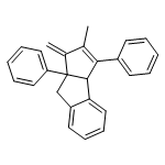 Cyclopent[a]indene, 1,3a,8,8a-tetrahydro-2-methyl-1-methylene-3,8a-diphenyl-